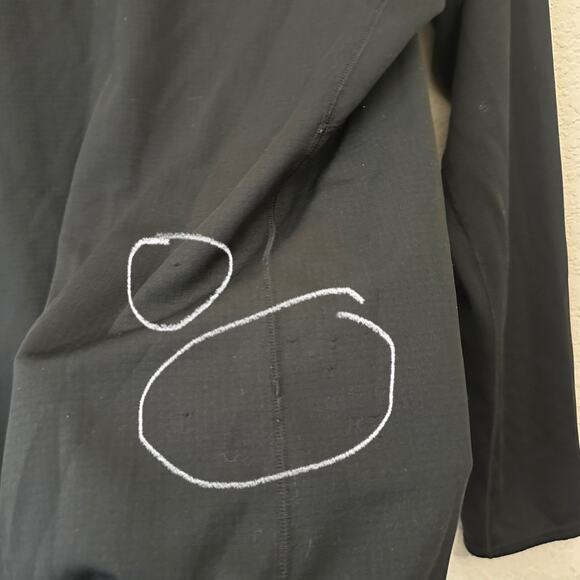 PATAGONIA Capilene Baselayer Top Black Midweight Polartec Performance - Picture 5 of 10